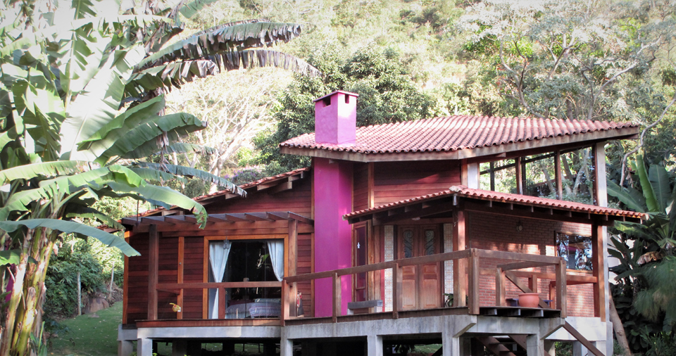 Casa de madeira pré fabricada, São Pedro da Serra